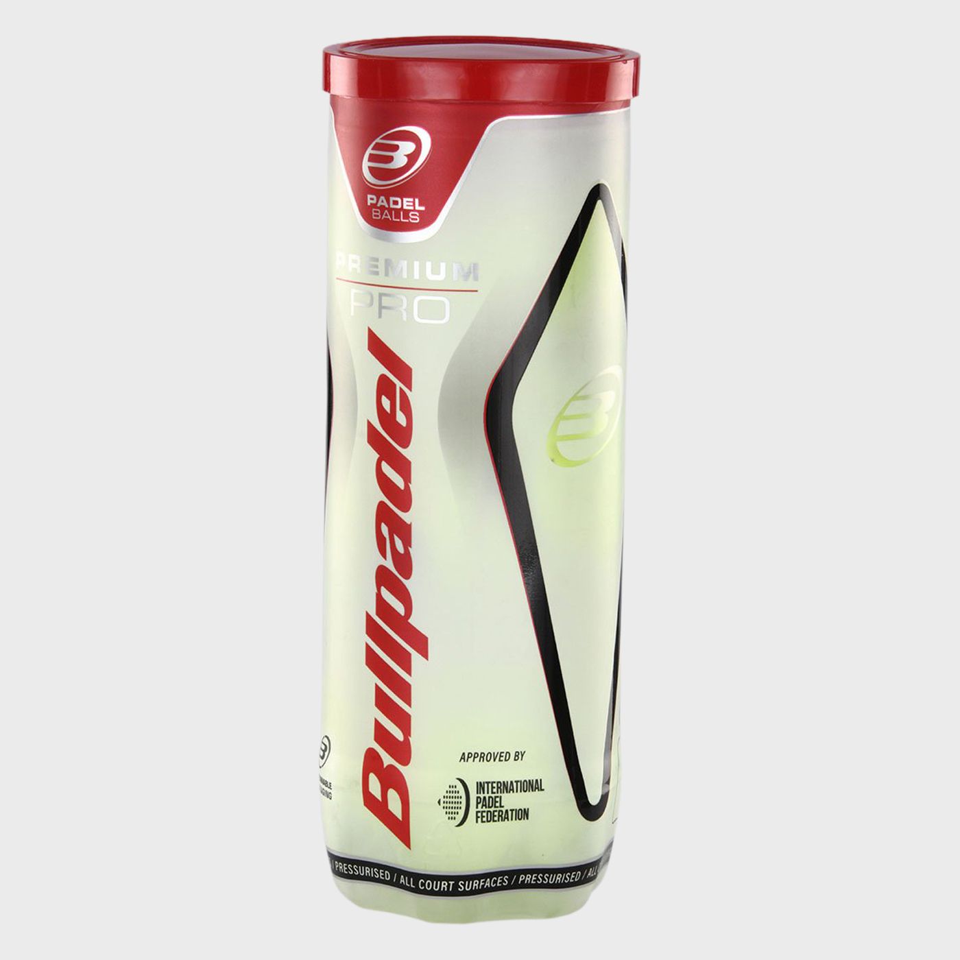 tienda de padel Madrid, tienda de padel online, tienda de padel españa, tienda de padel en linea, Pelotas Bullpadel PREMIUM PRO