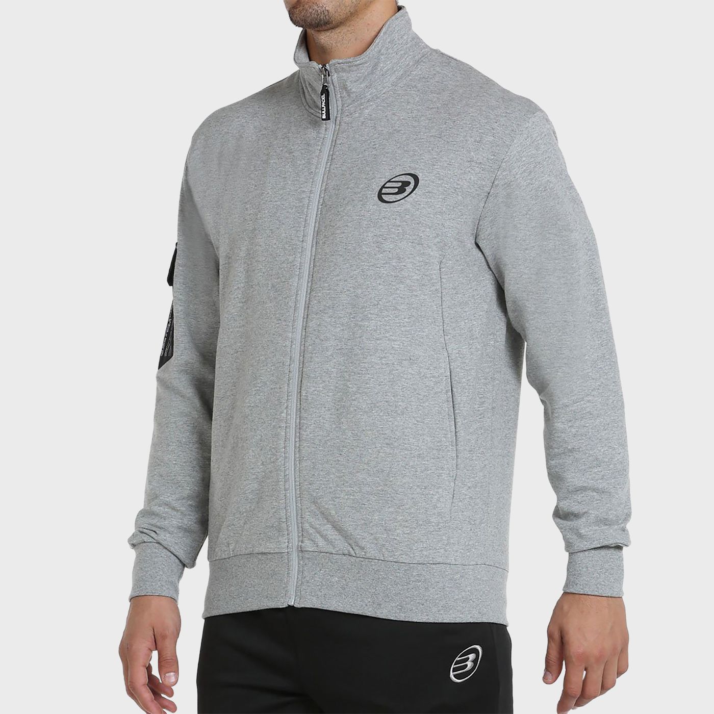 BULLPADEL SWEATSHIRTBEADE MEDIUM GRAY VIGORE