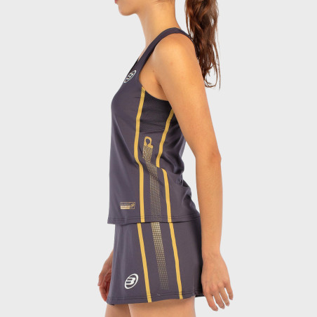 T-SHIRT BULLPADEL ACORA CHARCOAL