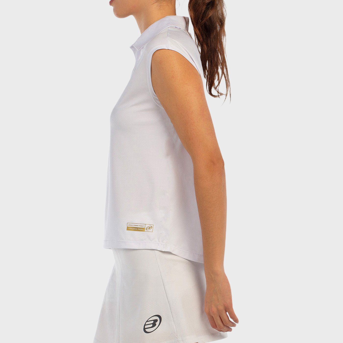 POLO BULLPADEL ACIDO BLANC