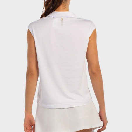 POLO BULLPADEL ACIDO BLANC
