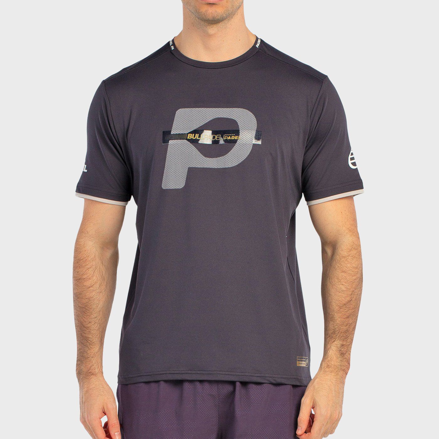 tienda de padel Madrid, tienda de padel online, tienda de padel españa, tienda de padel en linea, CAMISETA BULLPADEL BISES CARBO