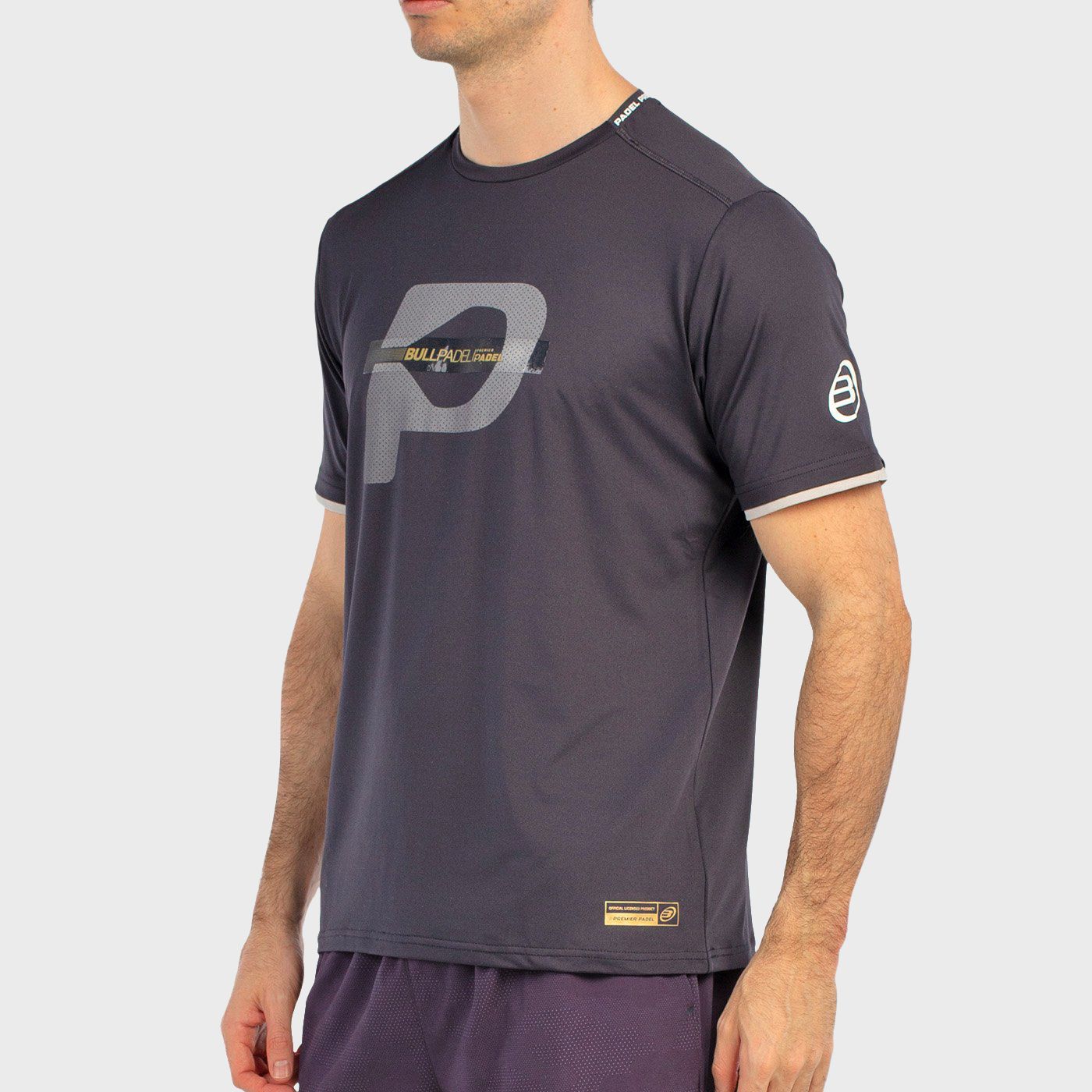 tienda de padel Madrid, tienda de padel online, tienda de padel españa, tienda de padel en linea, CAMISETA BULLPADEL BISES CARBO