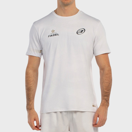 T-SHIRT BULLPADEL BIZME BIANCO