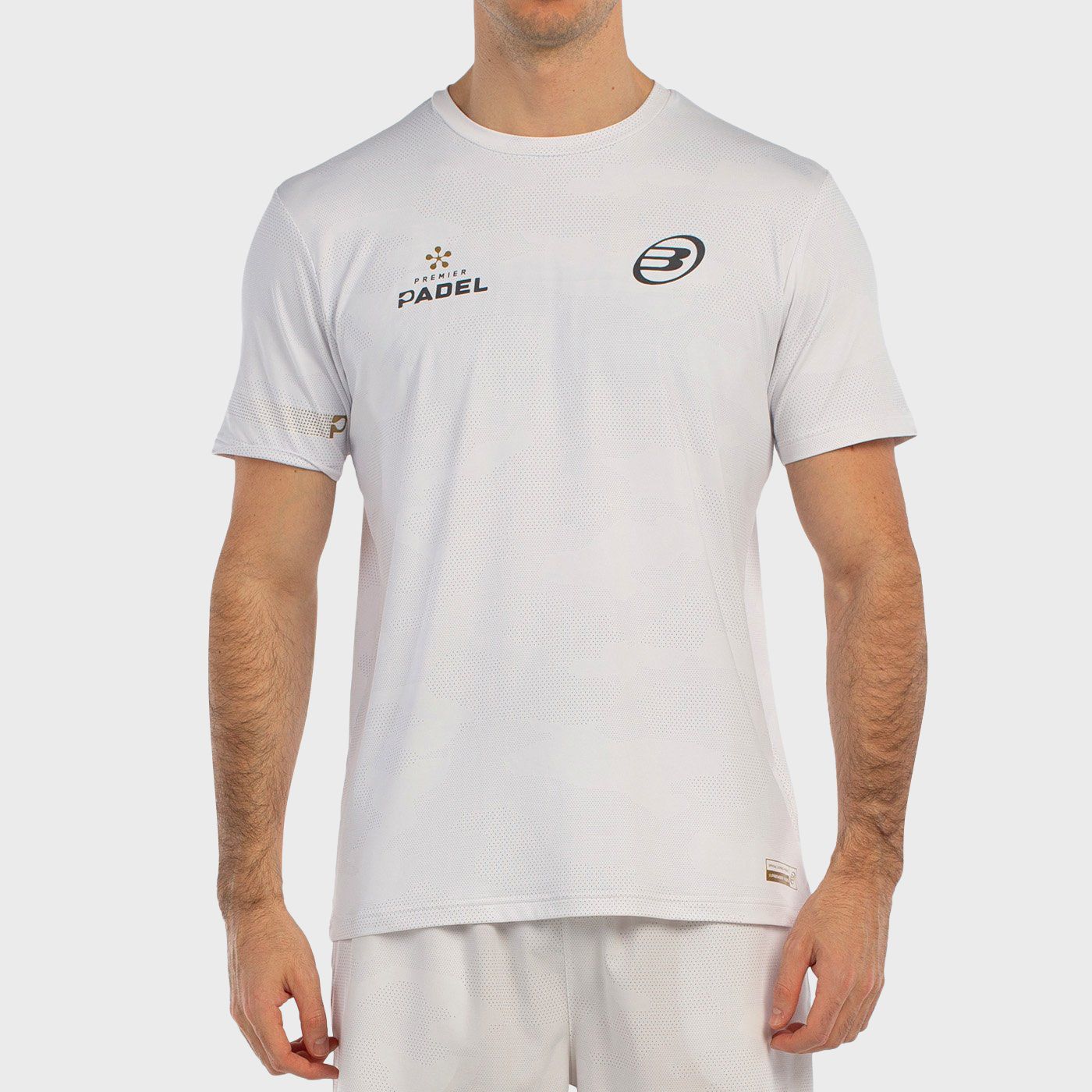 T-SHIRT BLANC BULLPADEL BIZME