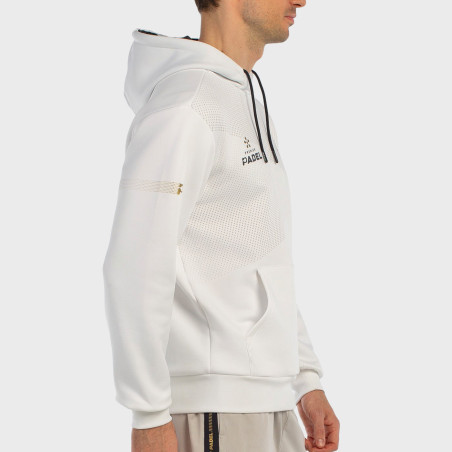 SWAET-SHIRTBULLPADEL BAQUE BLANC
