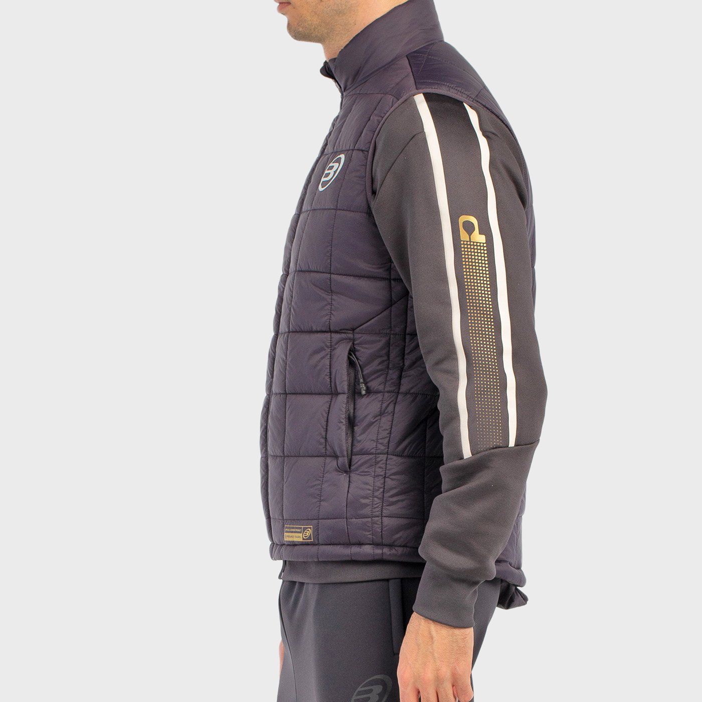 GILET BULLPADEL BELIO CHARBON