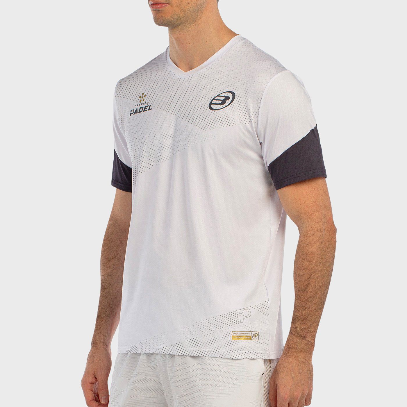 T-SHIRT BULLPADEL BRIAL BIANCO