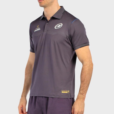POLO BULLPADEL BRAMO CHARCOAL