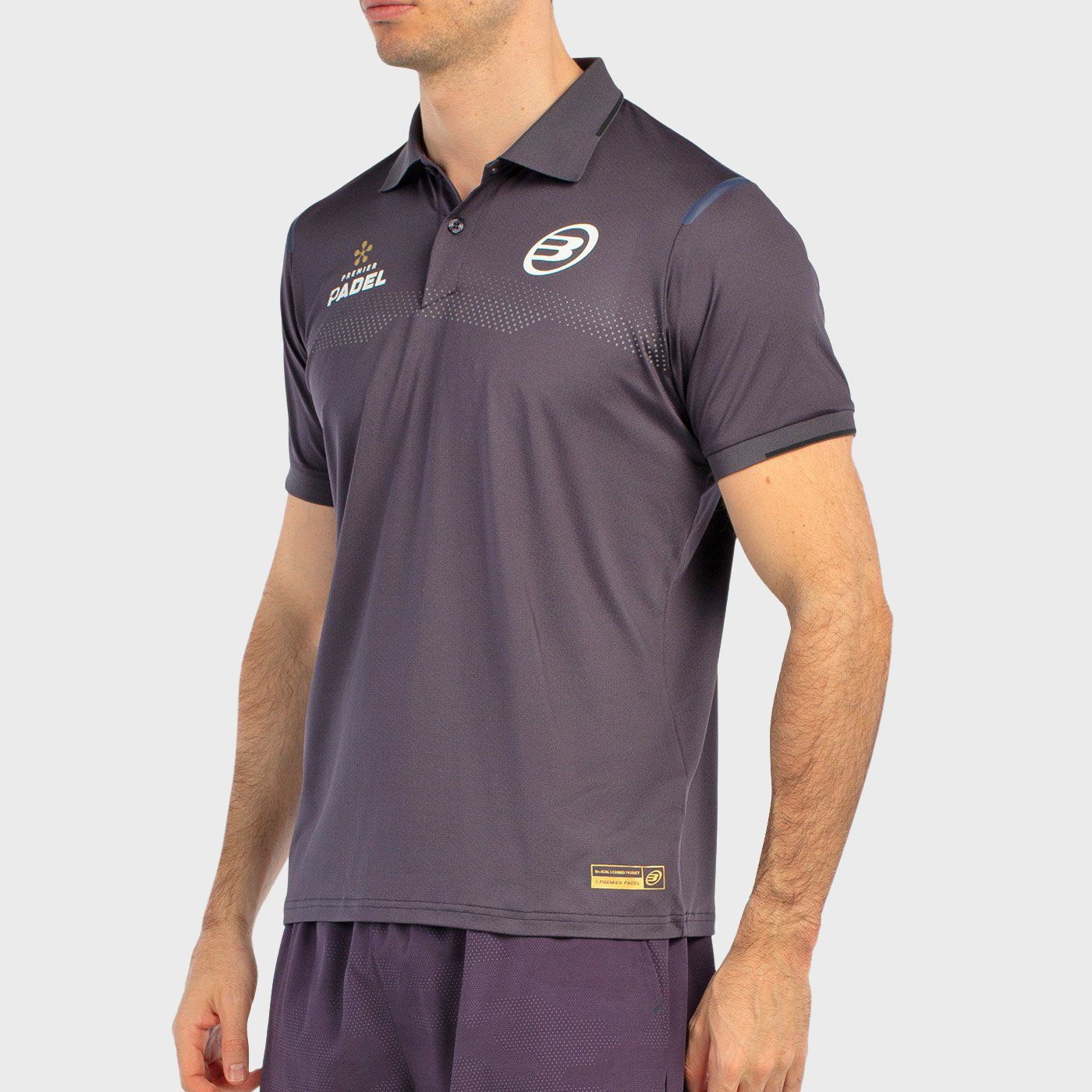 POLO BULLPADEL BRAMO CHARCOAL