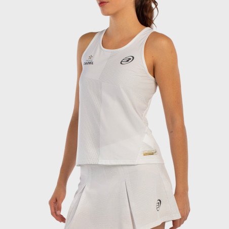 T-SHIRT BULLPADEL ADRES BIANCO