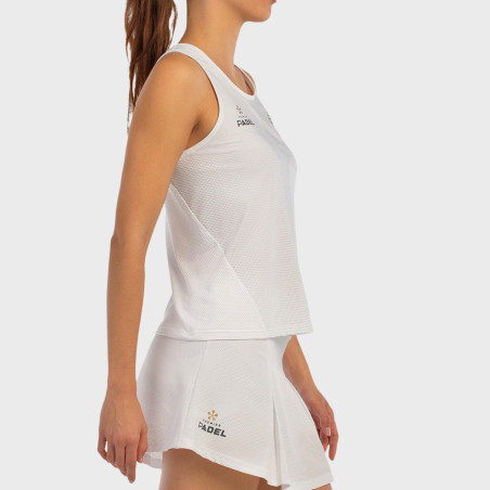 T-SHIRT BULLPADEL ADRES BIANCO