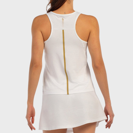 T-SHIRT BULLPADEL ADRES BLANC