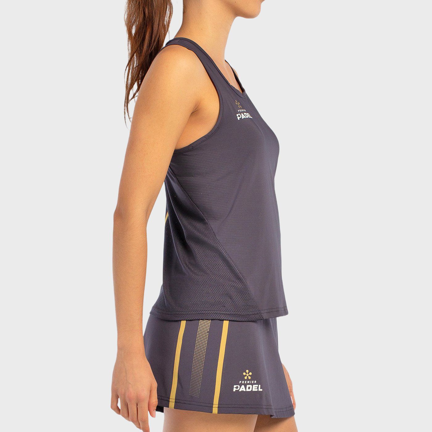 T-SHIRT BULLPADEL ADRES CHARBON