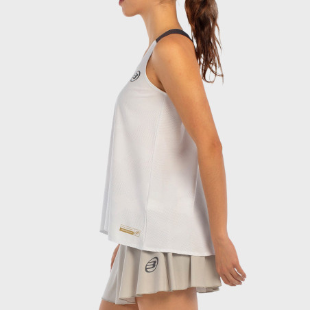TANK TOP BULLPADEL AGORE WHITE
