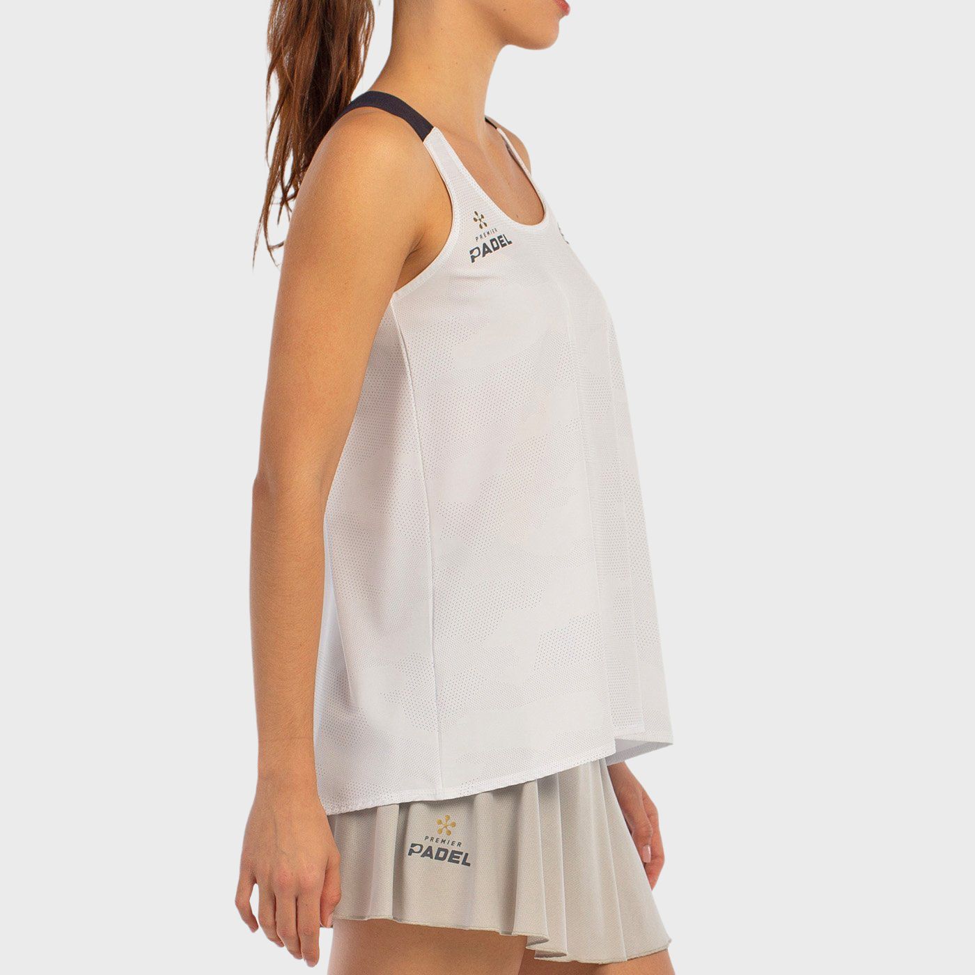 TANK TOP BULLPADEL AGORE WHITE