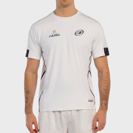 T-SHIRT BULLPADEL BORNI BIANCO
