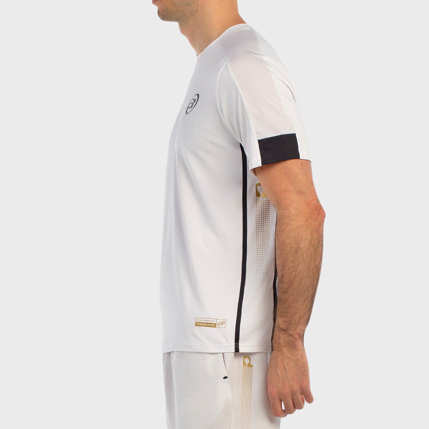 T-SHIRT BULLPADEL BORNI BIANCO