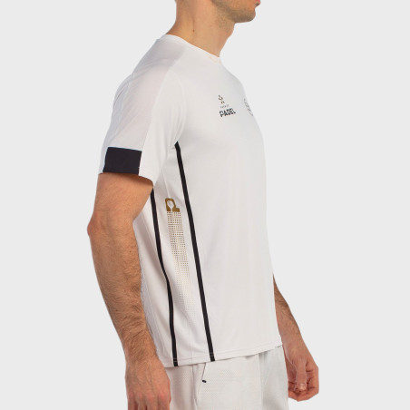 T-SHIRT BULLPADEL BORNI BIANCO