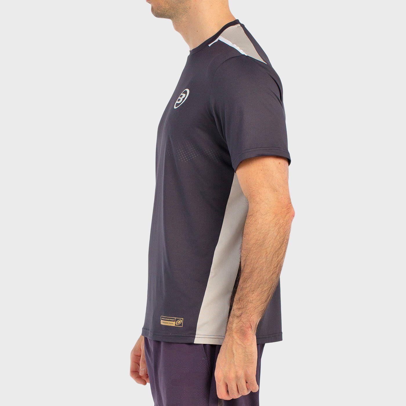 T-SHIRT BULLPADEL BRECE CHARCOAL
