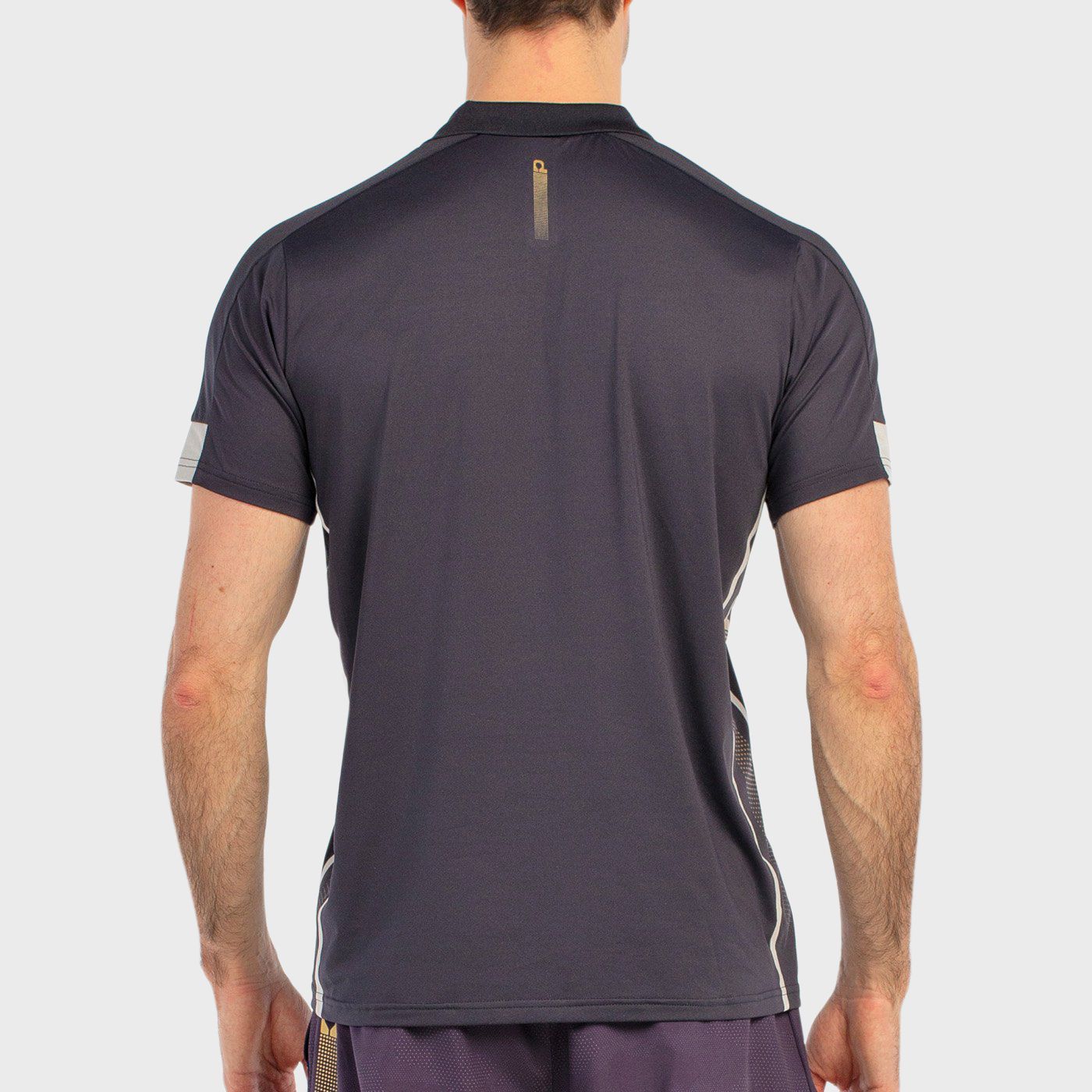POLO SHIRT BULLPADEL BOGUE CHARCOAL