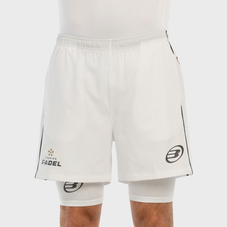 SHORTS BULLPADEL BARDE WHITE