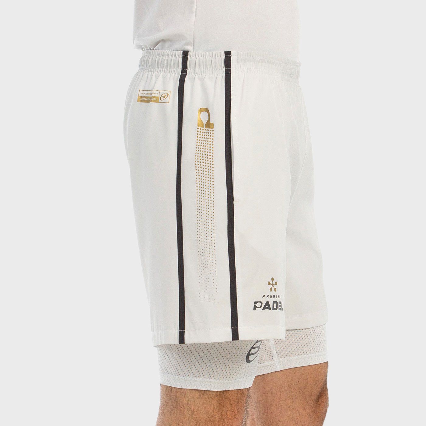 SHORTS BULLPADEL BARDE WHITE