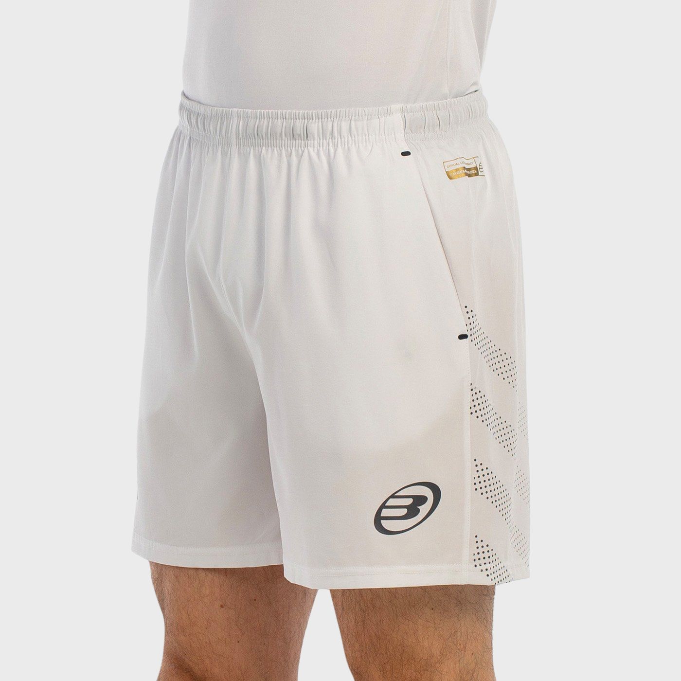 SHORTS BULLPADEL BROZO BIANCO