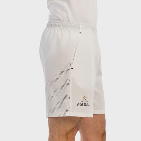 SHORTS BULLPADEL BROZO WHITE