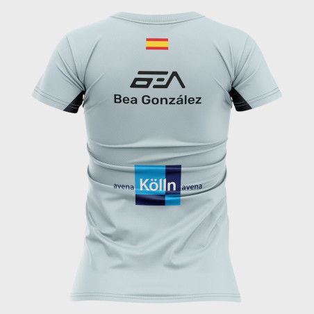 T-SHIRT BULLPADEL LARDA TF BG CEMENTO