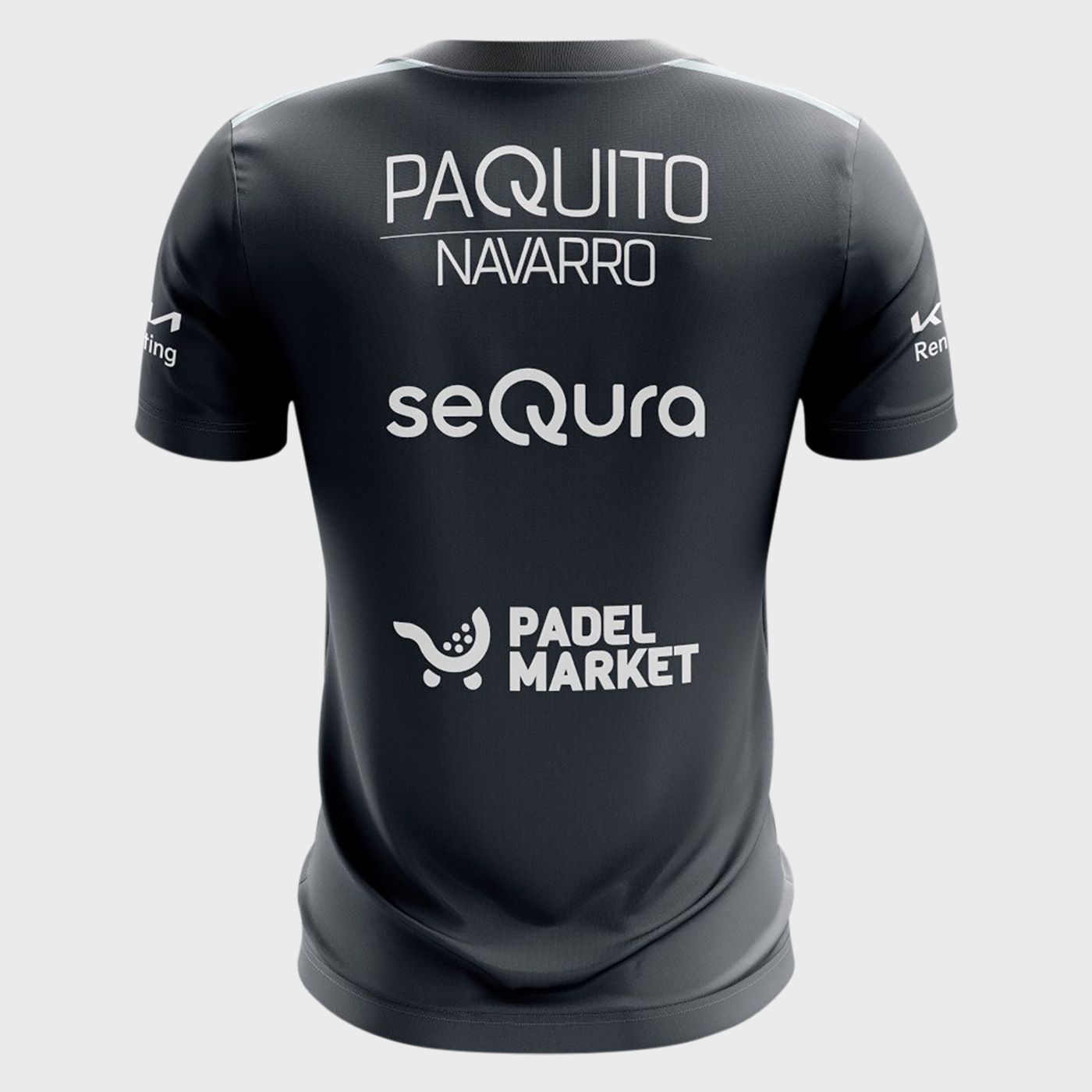 T-SHIRT BULLPADEL LICIO TF PN BLACK