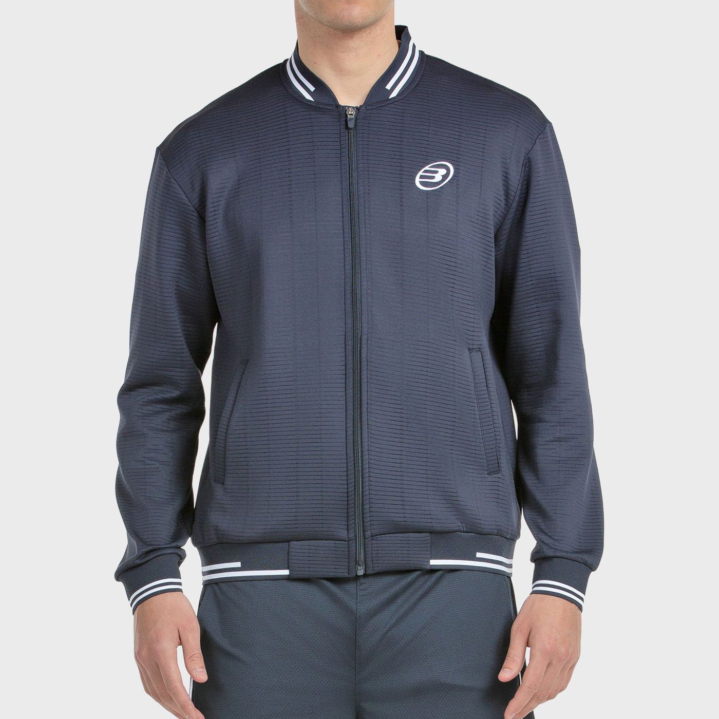 FELPA BULLPADEL TROMBE BLU MARINO