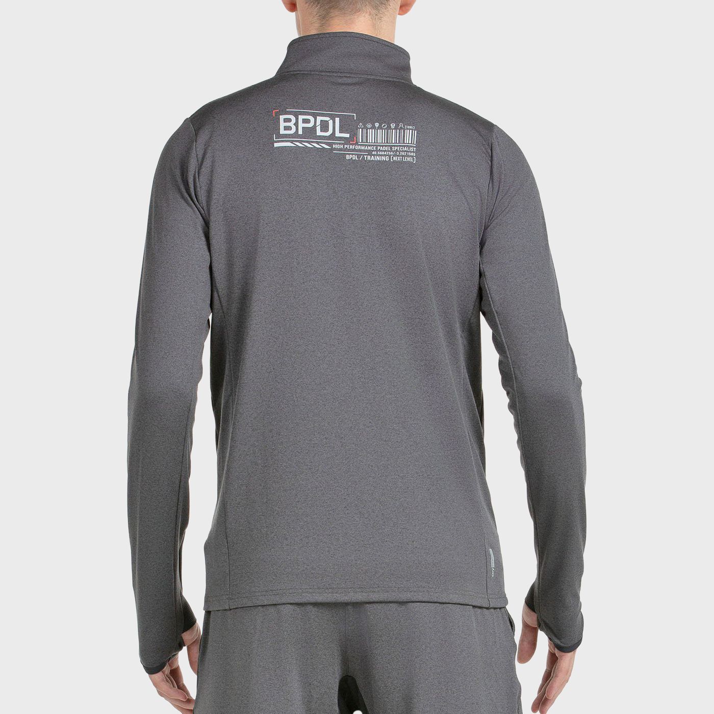 SWEAT-SHIRT BULLPADEL ERIDANU NOIR VIGORE