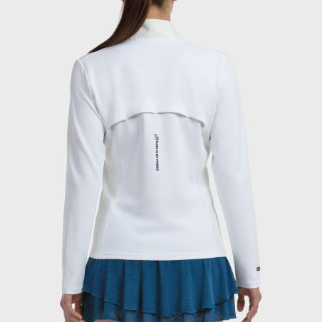 tienda de padel Madrid, tienda de padel online, tienda de padel españa, tienda de padel en linea, SUDADERA BULLPADEL DESNA BLANC