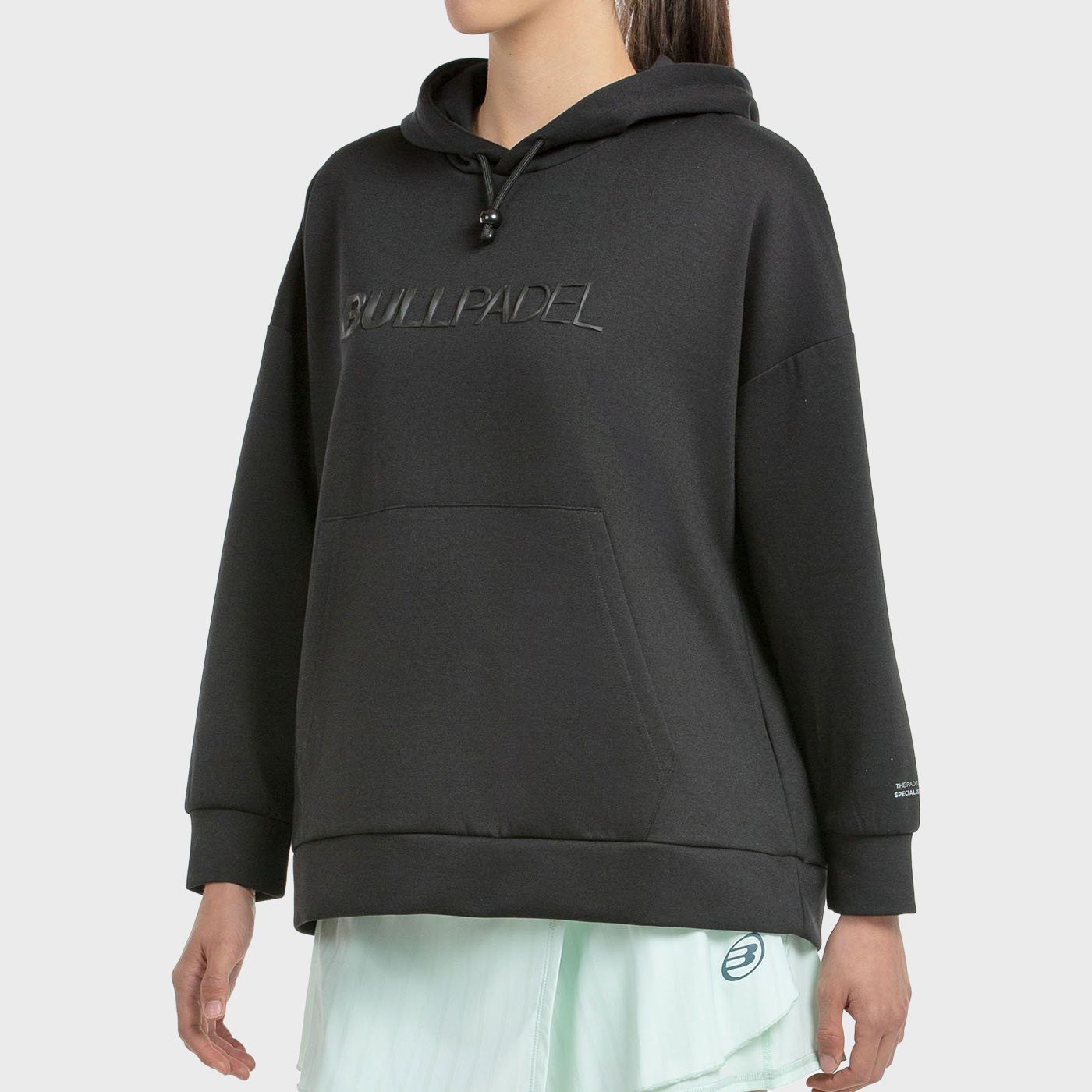 SWEAT-SHIRT BULLPADEL SILBA NOIR