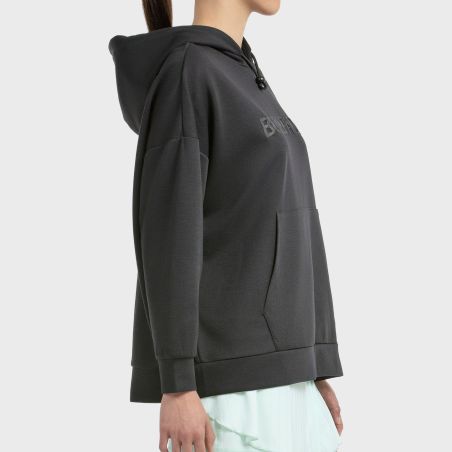 SWEAT-SHIRT BULLPADEL SILBA NOIR
