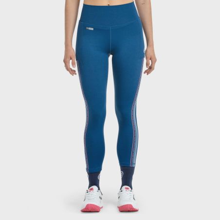 LEGGINGS BULLPADEL DAMAVA BLU INCHIOSTRO
