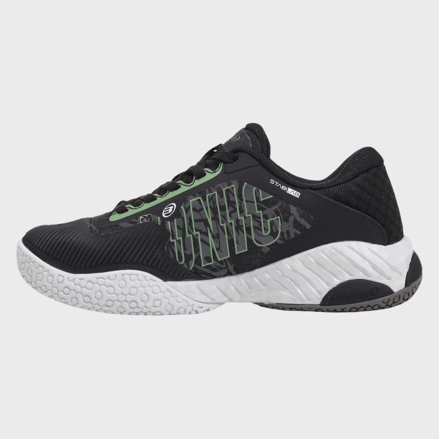 CHAUSSURE BULLPADEL IONIC W 25V NOIRE ET VERTE