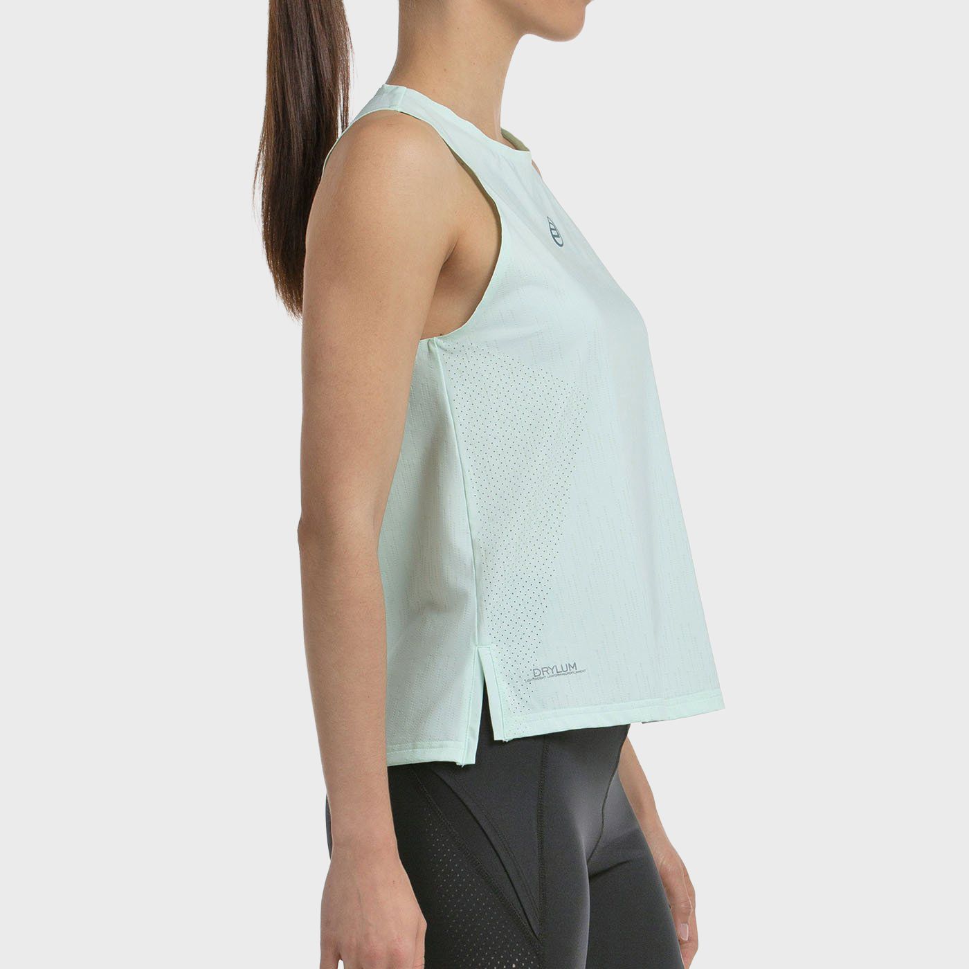 T-SHIRT BULLPADEL ABURE VERT D'EAU