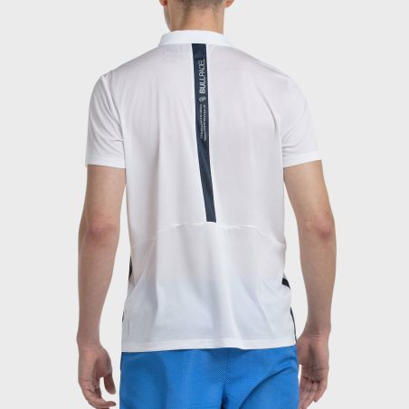 POLO T-SHIRT BULLPADEL BALTO WHITE