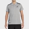 POLO T-SHIRT BULLPADEL BALTO GREY MEDIUM VIGORE
