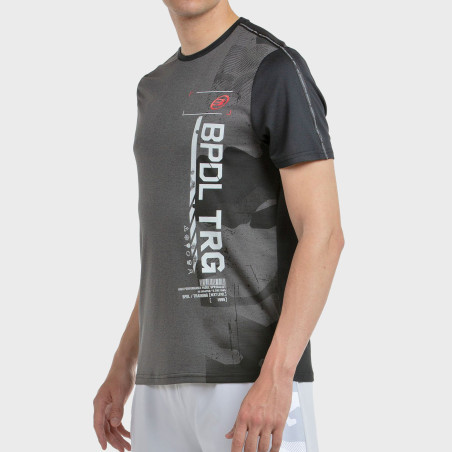 T-SHIRT BULLPADEL ESTRE NERO