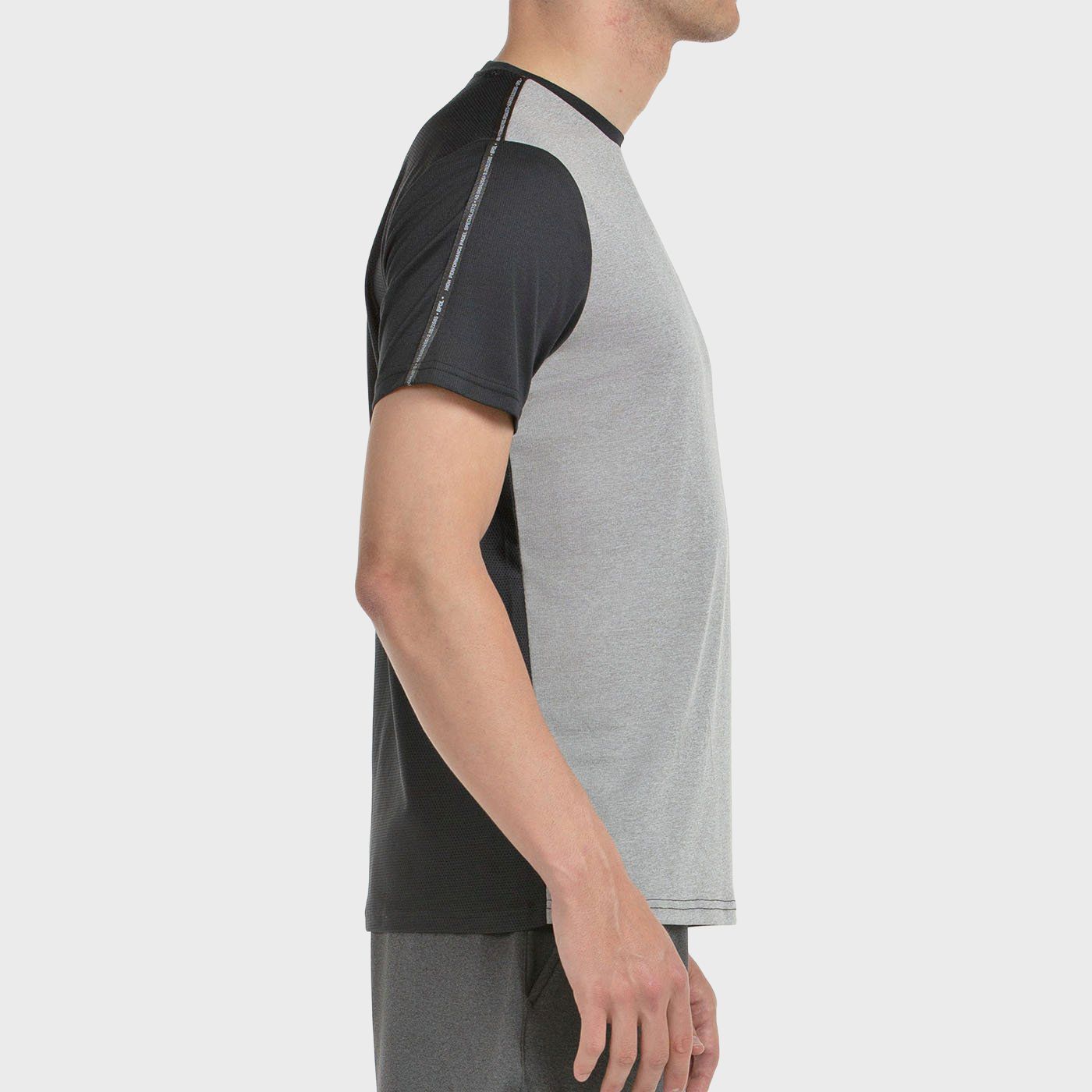 T-SHIRT BULLPADEL ESTRE GREY MEDIUM VIGORE