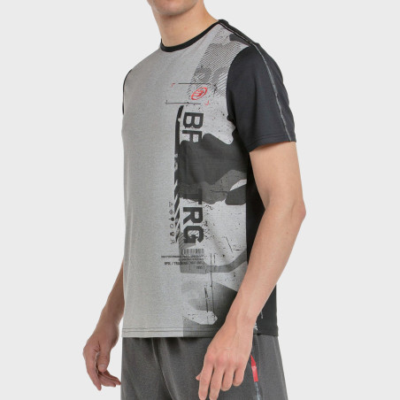 T-SHIRT BULLPADEL ESTRE GRIS MEDIO VIGORE