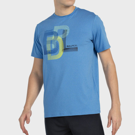 T-SHIRT BULLPADEL BEBAS BLEU ATOMIQUE VIGORE