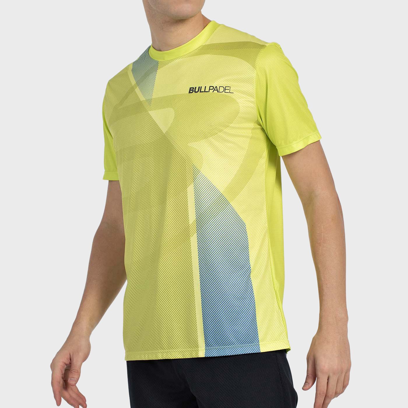 T-SHIRT BULLPADEL BRUMO CITRON VERT