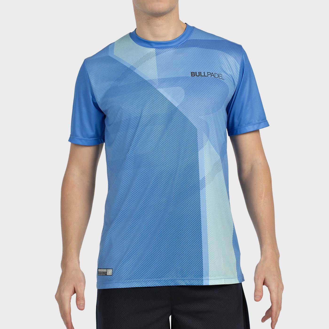 T-SHIRT BULLPADEL BRUMO BLU ATOMICO