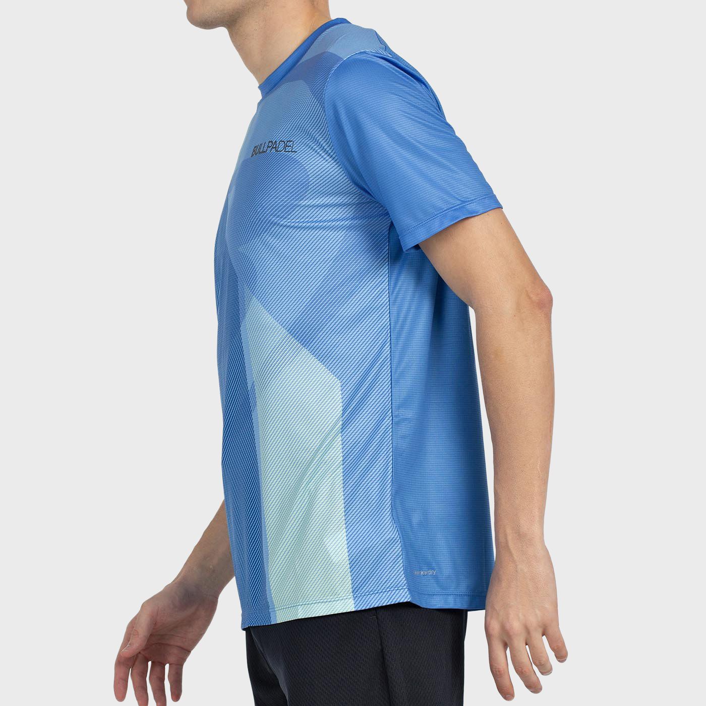 T-SHIRT BULLPADEL BRUMO BLU ATOMICO