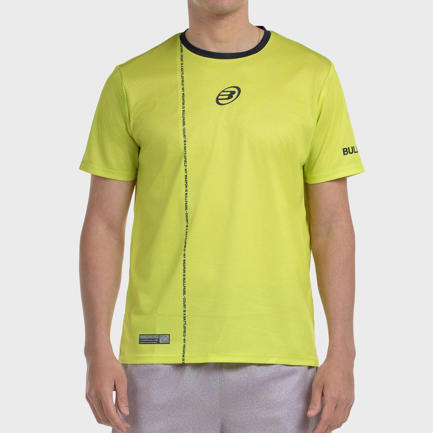 tienda de padel Madrid, tienda de padel online, tienda de padel españa, tienda de padel en linea, CAMISETA BULLPADEL BATEN LIMA