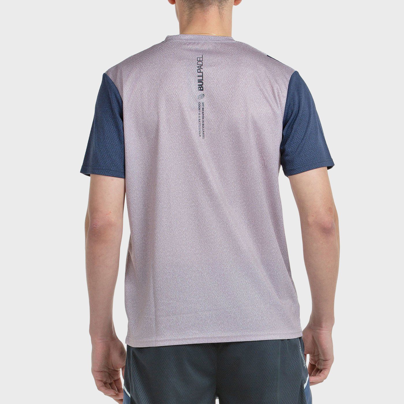 tienda de padel Madrid, tienda de padel online, tienda de padel españa, tienda de padel en linea, CAMISETA BULLPADEL BROCE GRIS 